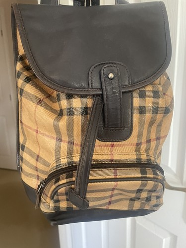 Burberry nova check - check, leather