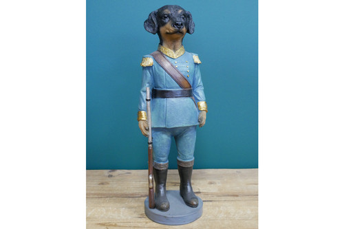 Dapper military uniform dog - dapper,