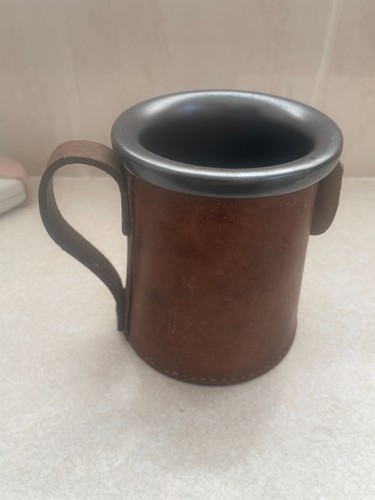 Real hide leather and - real, ceramic