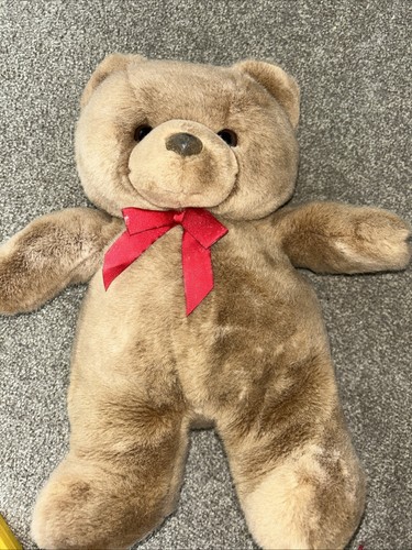 Soft brown teddy bear - soft,