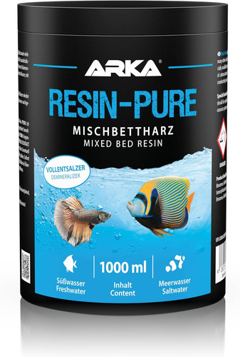 Mixed bed resin aquarium - bed,