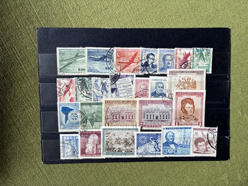 Lot chile stamped from circa - lot,