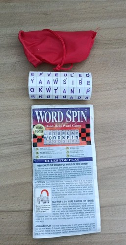 Vintage 1998 word - word, spin