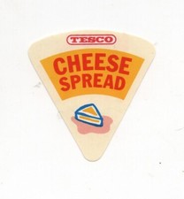 England - Vintage Label - Tesco Cheese Spread