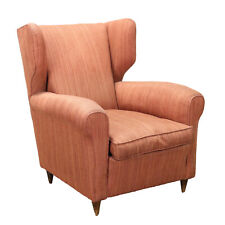 Vintage Bergère Armchair Wood