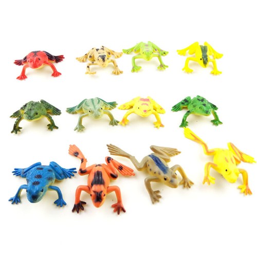 Plastic small frog - plastic, figures
