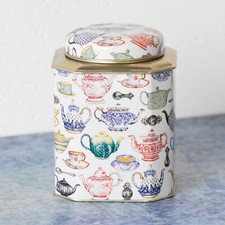 Colour Teapots Tea Storage