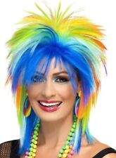 Ladies 80s 1980s 80's Rainbow