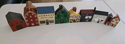 Wooden country village houses - wooden,