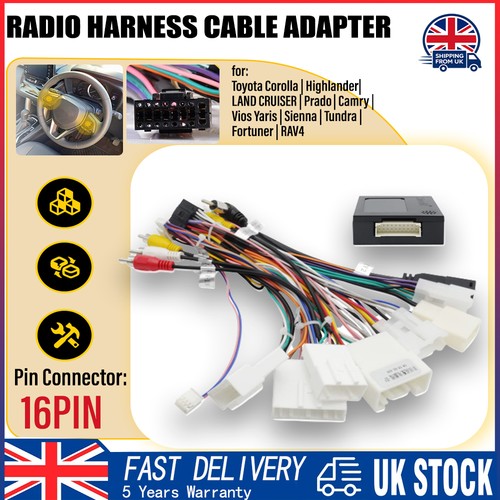 Car stereo radio - stereo, harness