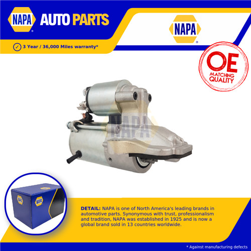 Starter motor nsm1438 napa - starter,