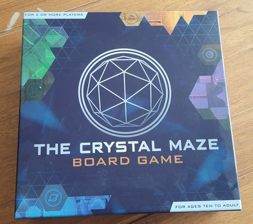 The crystal maze board - crystal, game