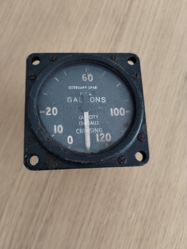 Vintage raf ww2 fuel - vintage, gauge