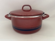 Vintage Retro 1960s Large Red