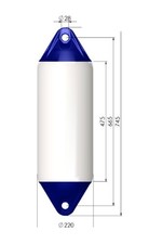 Polyform Fender White F3 with