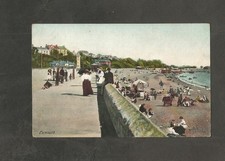 Postcard Devon Exmouth Sea