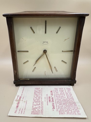 Vintage smiths mantel clock - smiths,