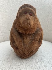 Coconut Monkey Vintage Hand