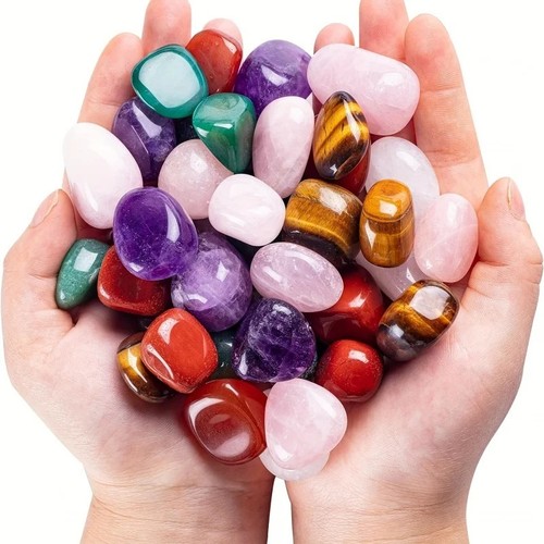 100g natural tumbled stones - 100g,