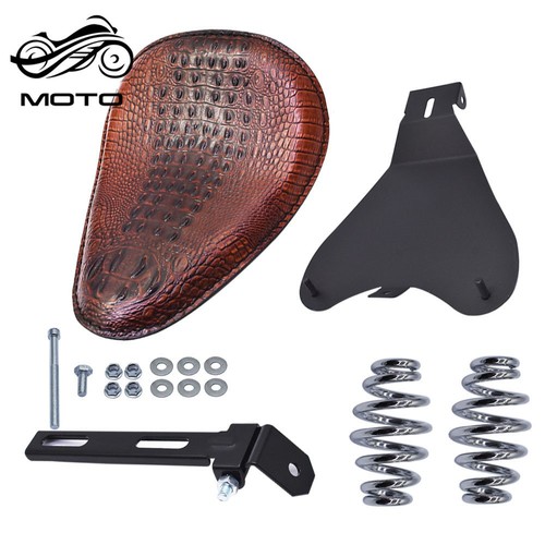 Brown motorcycle bobber solo - brown,