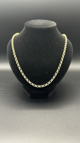 9ct gold belcher chain - 9ct,