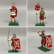 BLUE-BOX DIECAST CAESAR ROMAN LEGION TOY SOLDIERS COMMAND FIGURINES HISTORICAL