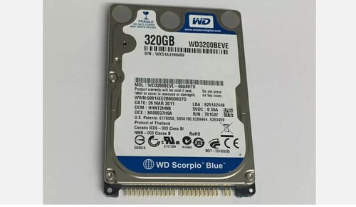 Original 320gb wd3200beve - original, wd