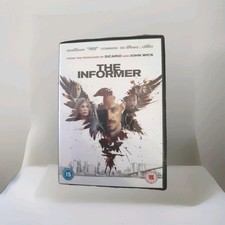 The Informer (DVD, 2019) Disc & Cover, No Case. Joel Kinnaman, Rosamund Pike.