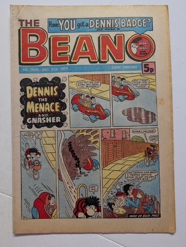 Beano comic 1850 december - beano,