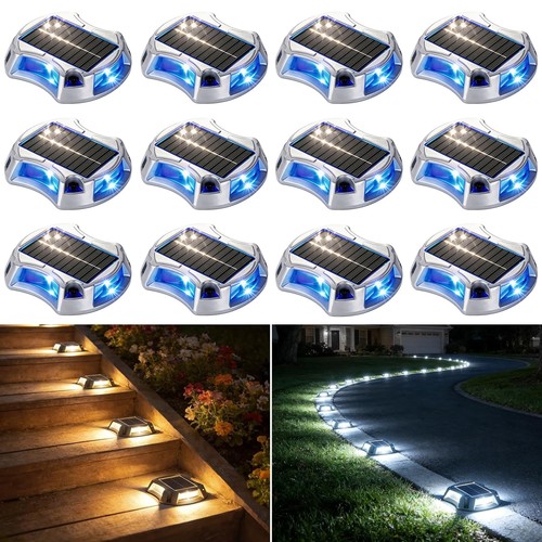 Led solar deck lights - solar, outdoor