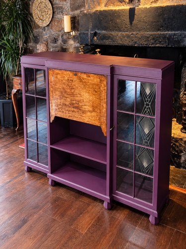 Art deco writing bureau - deco,
