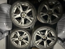 LAMBORGHINI GALLARDO CALLISTO ALLOY WHEELS  ( LAMBO ALLOYS ) WITH PIRELLI TYRES