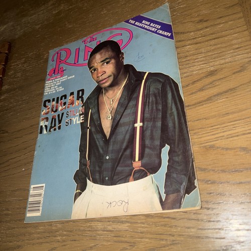 Ring magazine august - magazine, 1987