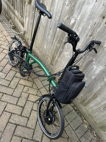 Brompton folding bike - brompton,