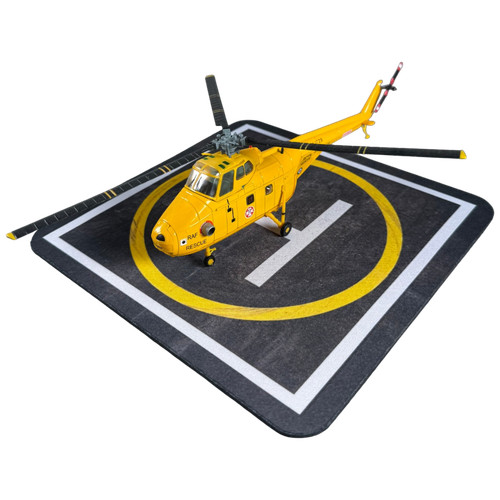 Helicopter landing pad display - landing,