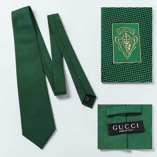 Vintage gucci green - vintage, silk