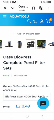 Oase biopress start 4000 - oase,