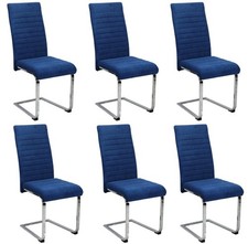 Set blue velvet - of, dining