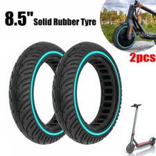 2Pcs Tubeless Solid Tyre