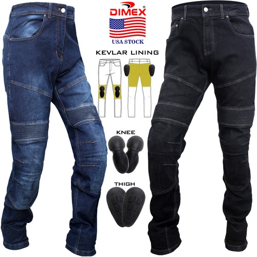 Mens motorcycle denim jeans - motorcycle,