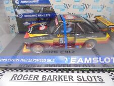 Team Slot ref 13101 Ford Escort Mkll ZAKSPEED GR5 "Norisring 78"    #53  BNIB