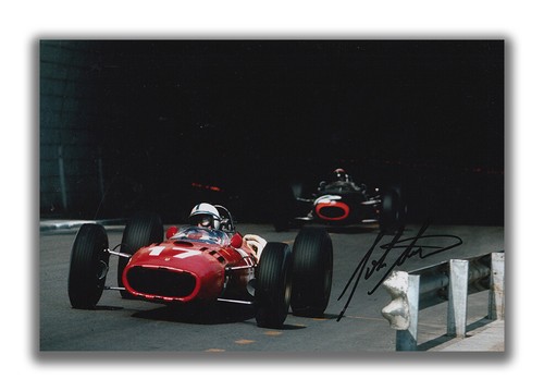 John surtees hand signed 12x8 - hand,