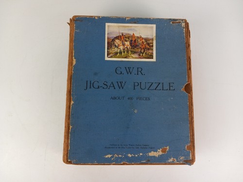 Vintage chad valley gwr jigsaw - gwr,