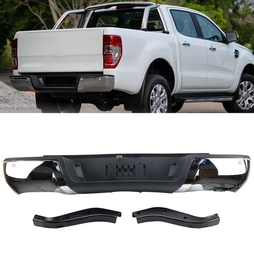 Chrome rear bumper replacement - chrome,