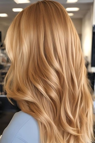 Balayage strawberry blond - strawberry,