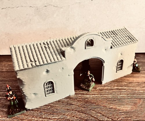 Spanish village gateway black - spanish,
