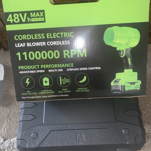 Cordless electric leaf - electric, garden