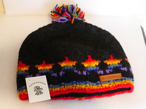 Pachamama knitted bobble hat