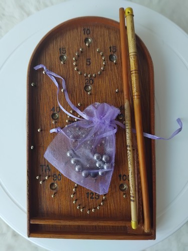 Vintage miniature bagatelle - vintage,