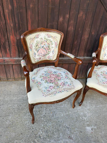 Set vintage baroque louis - baroque,